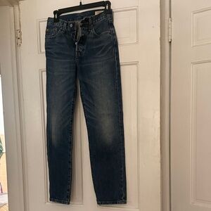 Levi's 501 Women's Boot Cut Jeans in Classic Blue